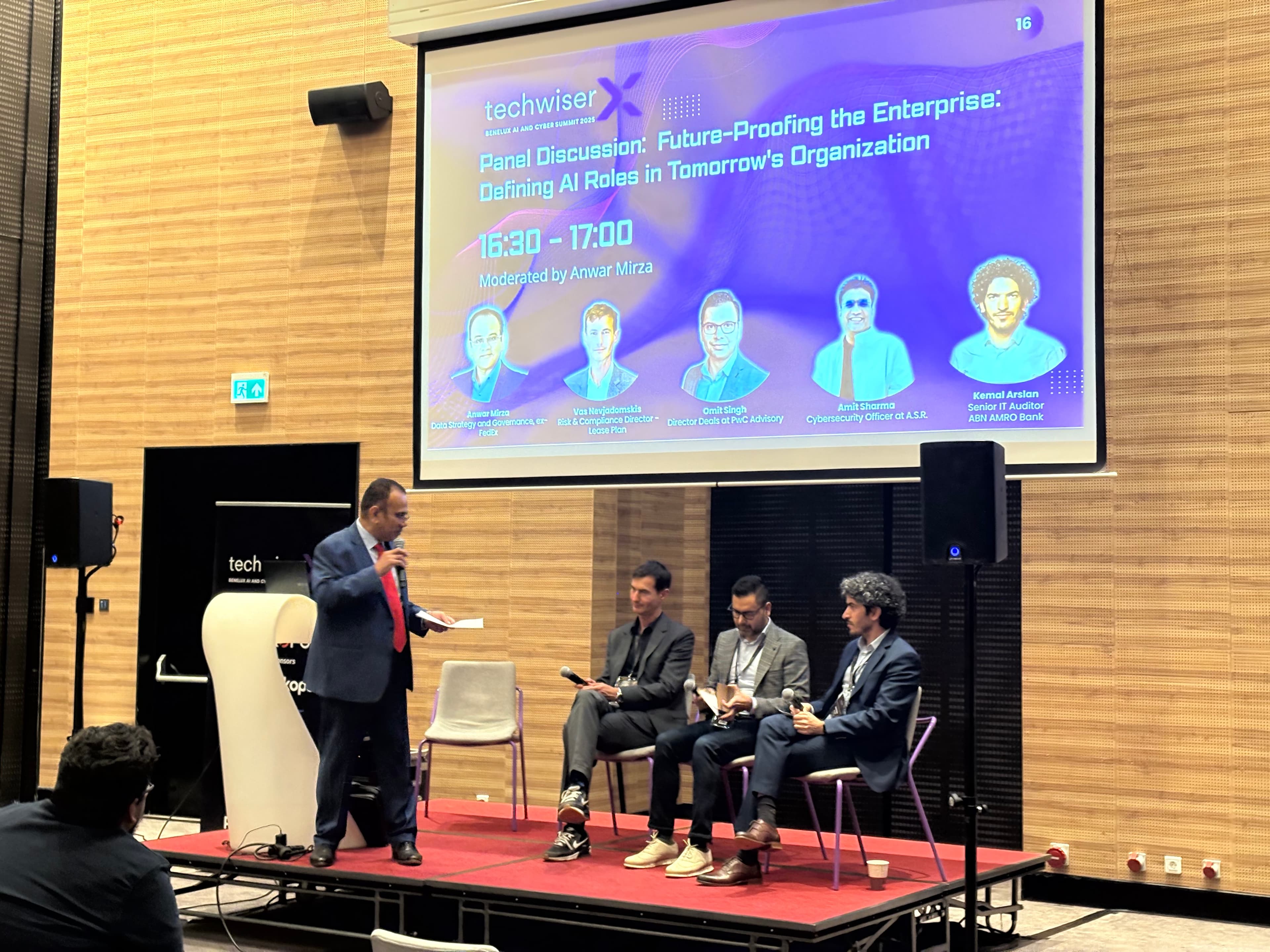 Panel discussion in session
